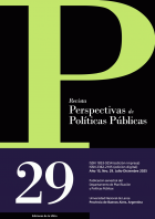 Revista Perspectivas de  políticas públicas