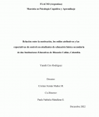 Relación entre la motivación, los estilos atributivos y las expectativas de control en estudiantes de educación básica secundaria de dos instituciones educativas de Riosucio Caldas, Colombia