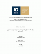 Narrativas escolares actuales de la violencia política del período 1955 - 1976