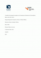 Un análisis de la perspectiva de género en la Licenciatura en Nutrición de la Universidad de Buenos Aires ( 2019 - 2023 )
