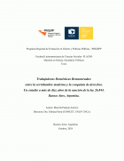 Trabajadoras domésticas remuneradas