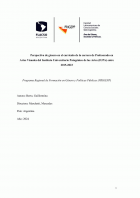 Perspectiva de género en el currículo de la carrera de Profesorado en Artes Visuales del Instituto Universitario Patagónico de las Artes (IUPA) entre 2015 - 2023
