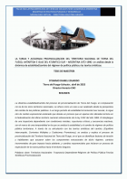 La tardía y acelerada provincialización del Territorio Nacional de Tierra del Fuego, Antártida e Islas del Atlántico Sur – Argentina 1972-1990. Un análisis desde la dinámica de estabilidad / cambio del régimen de política pública y las teorías sintéticas