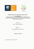 Estrategias de integración de la naturaleza en políticas y planificación para la
resiliencia urbana y adopción de soluciones basadas en la naturaleza. Análisis de las ciudades de Corrientes y Ushuaia