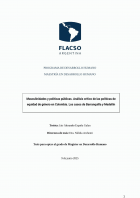 Masculinidades y políticas públicas. Análisis crítico de las políticas de equidad de género en Colombia