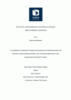 Accesibilidad a la interrupción voluntaria del embarazo en las instituciones públicas de salud de la Ciudad Autónoma de Buenos Aires. El personal administrativo como principal puerta de entrada al sistema
