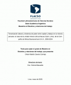 Tercerización laboral y dinámica de poder entre capital y trabajo en la minería peruana: el caso de la unidad minera Uchucchacua ( Oyón, Lima ), de la Compañía de Minas Buenaventura S.A.A., 2008 - 2024