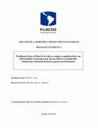 Problemas éticos al final de la vida en mujeres empobrecidas con enfermedades avanzadas que desean fallecer en domicilio
