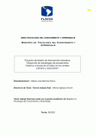 Proyecto de diseño de intervención educativa “Desarrollo de estrategias de pensamiento histórico a través de lo lúdico en los niveles primario y secundario