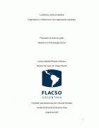 “Luchamos contra el hambre”. Organización y militancia en una organización piquetera