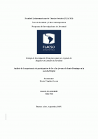 Análisis de la experiencia de participación de los y las jóvenes de Santo Domingo en la sociedad digital